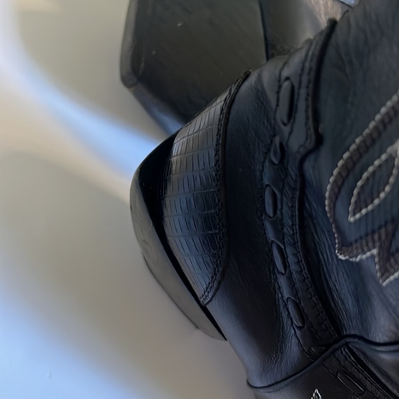 Vero Cuoio Vintage Embroidered Cowboy Boots - Women’s 8 - Made In Italy - Picture 16 of 16